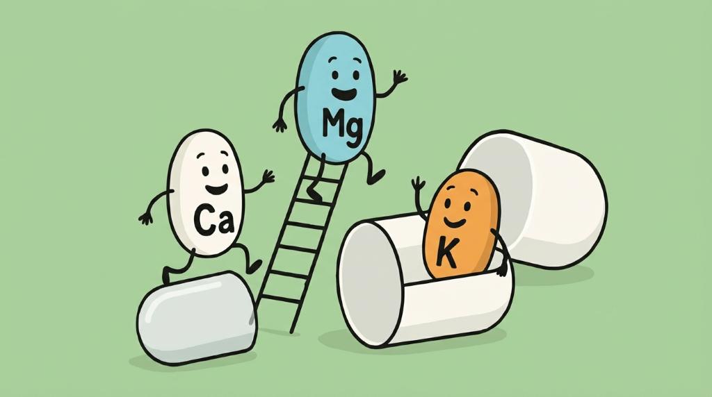 Minerály lezou do Alkalinky